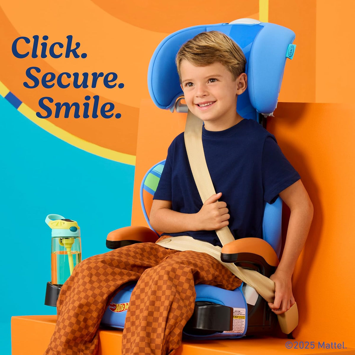 Hot Wheels x Graco Turbobooster 2.0 High Back Booster Seat - Kidsy