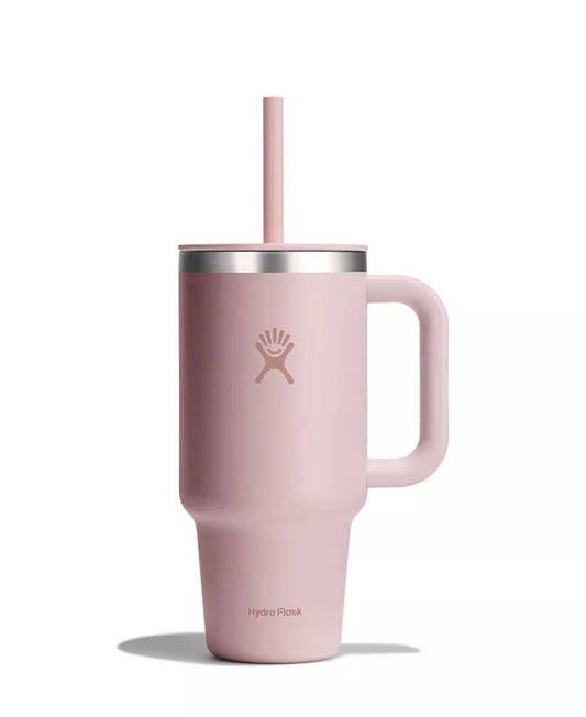 Hydro Flask 32 oz Travel Tumbler (Tonal Trillium Pink) - Kidsy