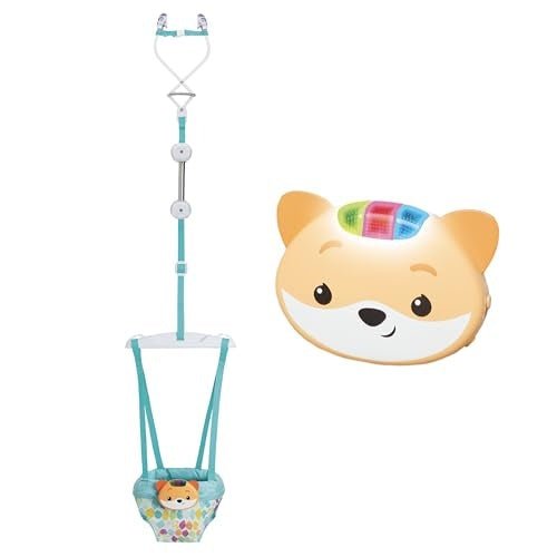 Infantino 2 - in - 1 Music & Lights Doorway Jumper + Fox Toy - Kidsy