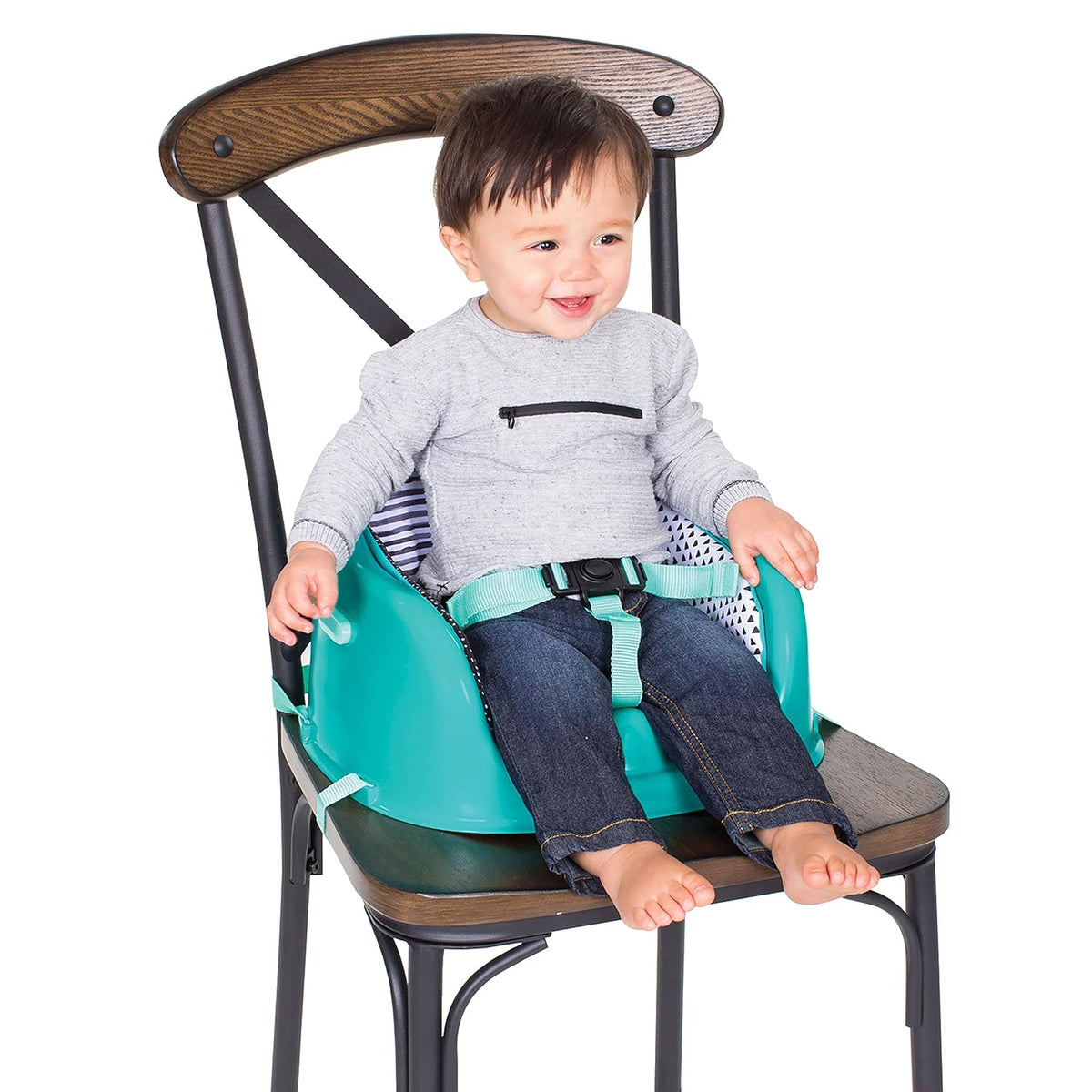 Infantino 3 - in - 1 Grow - with - Me Discovery Seat & Booster with Removable Tray - Kidsy