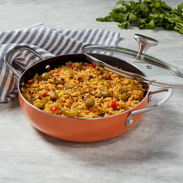 Infuse 3 - qt. Aluminum Caldero (Orange) - Kidsy