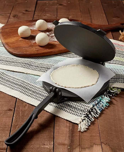 Infuse 7.25 - Inch Tortilla Press (Black) - Kidsy