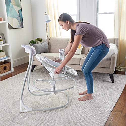 Ingenuity 2 - in - 1 SimpleComfort Baby Swing & Rocker (Raylan) - Kidsy
