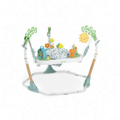 Ingenuity 3-in-1 Baby Jumper & Activity Center with Toddler Play Table (Green) - Kidsy