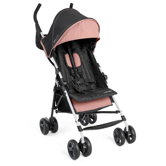 Ingenuity 3D Mini Convenience Lightweight Stroller (Dusty Rose Pink) - Kidsy