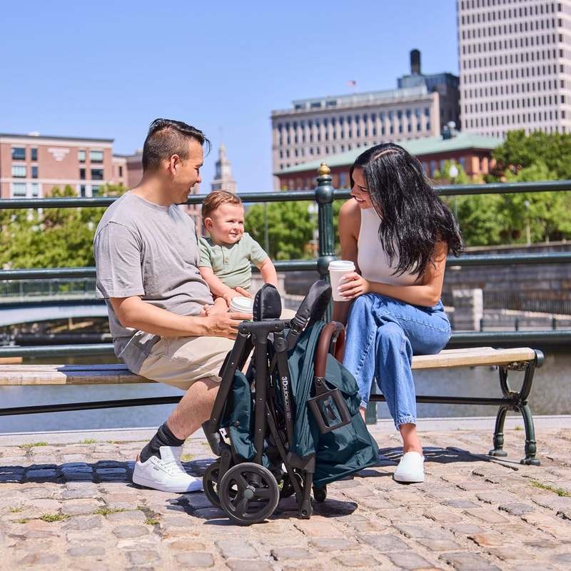 Ingenuity 3D Quick Close Compact Stroller (Deep Ocean) - Kidsy