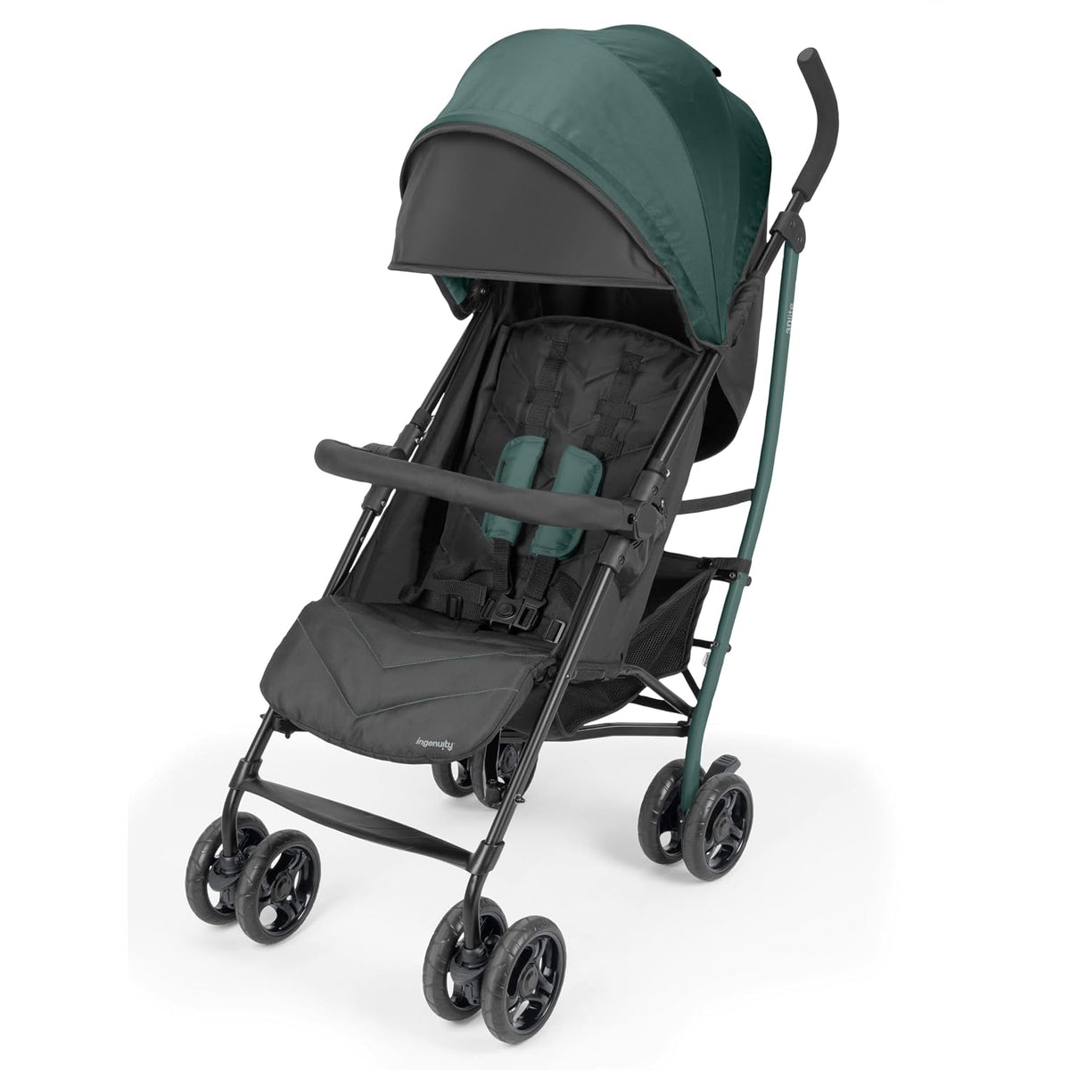 Ingenuity 3Dlite Jewel Convenience Stroller (Green) - Kidsy
