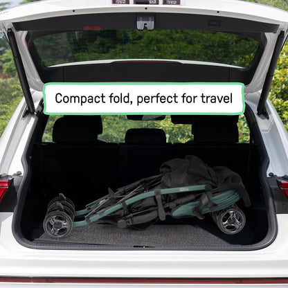 Ingenuity 3Dlite Jewel Convenience Stroller (Green) - Kidsy