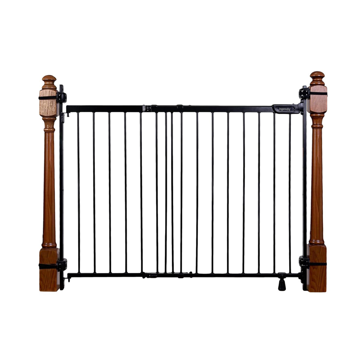 Ingenuity 46W x 32.5" Stairway Safety Gate (Black) - Kidsy