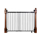 Ingenuity 46W x 32.5" Stairway Safety Gate (Black) - Kidsy