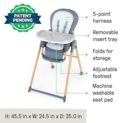 Ingenuity 7 - in - 1 High Chair (Chambray) - Kidsy