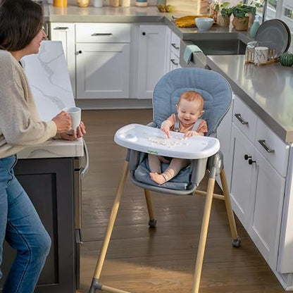 Ingenuity 7 - in - 1 High Chair (Chambray) - Kidsy