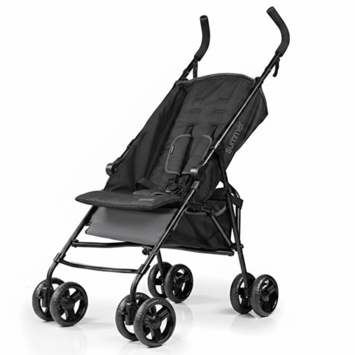 Ingenuity Baby 3D Mini Lightweight Travel Stroller (Gray) - Kidsy