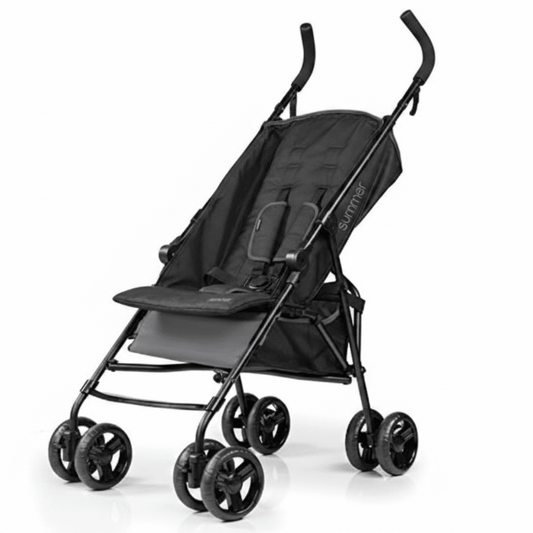 Ingenuity Baby 3D Mini Lightweight Travel Stroller (Gray) - Kidsy