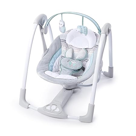 Ingenuity Compact Lightweight Portable Baby Swing (Abernathy) - Kidsy