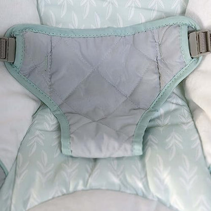 Ingenuity Cozy Spot Soothing Baby Bouncer with Wooden - Toy Arch (Grey) - Kidsy