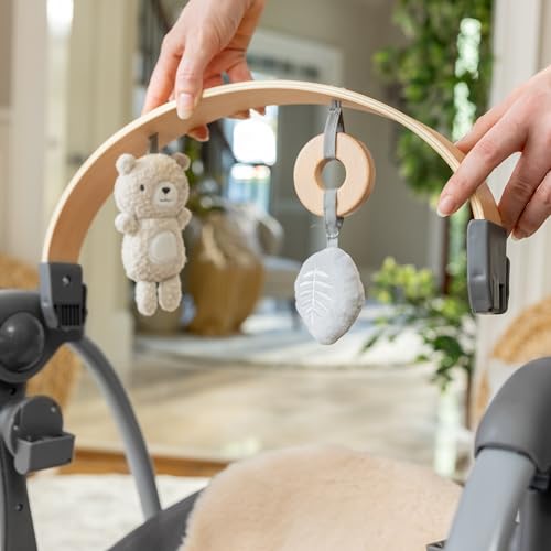 Ingenuity Every Season Swing 'n Go Portable Swing (Grey - Wesley) - Kidsy