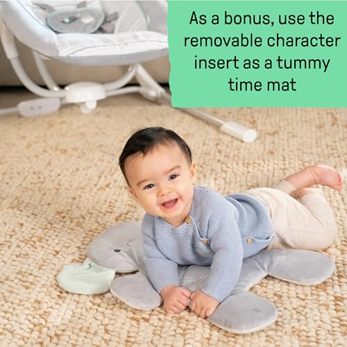 Ingenuity InLighten 5 - Speed Baby Swing (Van Elephant) - Kidsy