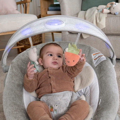 Ingenuity InLighten Baby Bouncer (Nate) - Kidsy