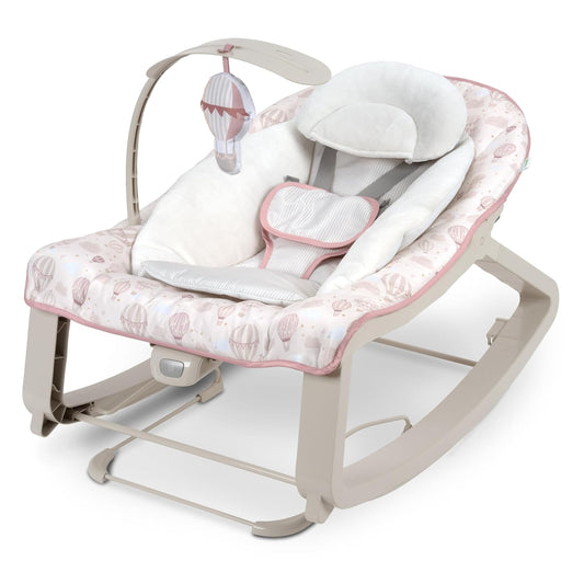 Ingenuity Keep Cozy 3-in-1 Baby Bouncer & Rocker (Skye) - Kidsy