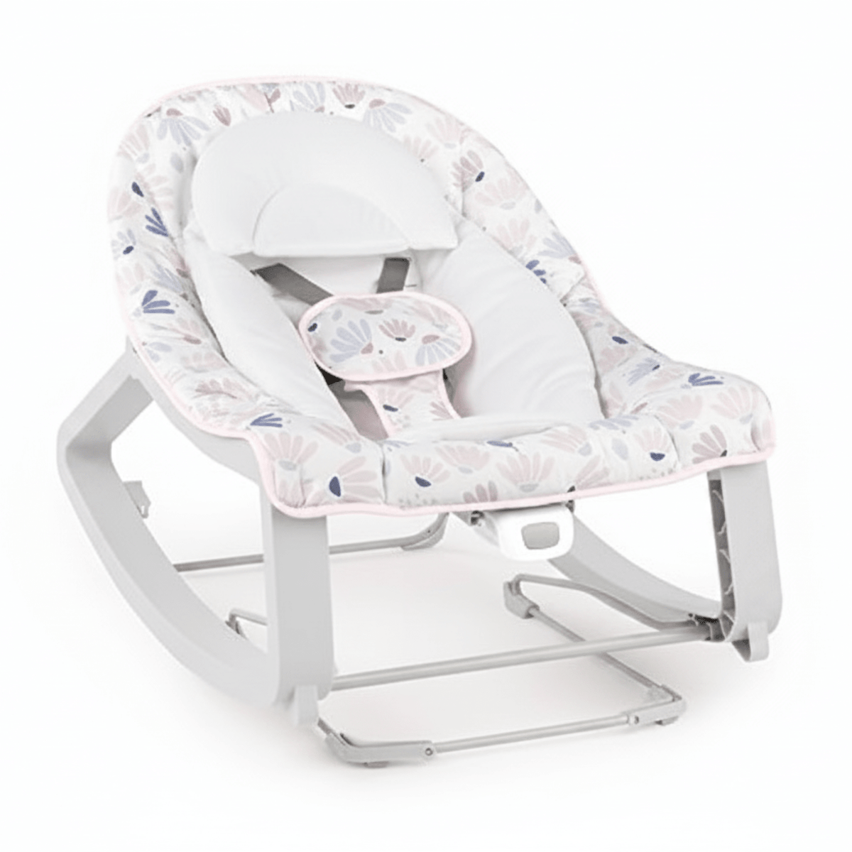 Ingenuity Keep Cozy 3-in-1 Bounce & Rock Seat (Pink Burst) - Kidsy