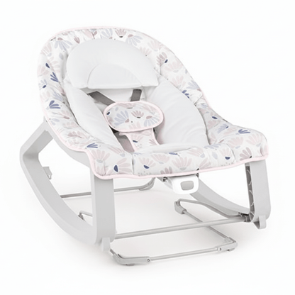 Ingenuity Keep Cozy 3-in-1 Bounce & Rock Seat (Pink Burst) - Kidsy