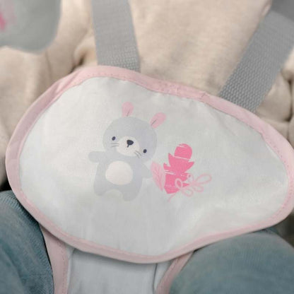 Ingenuity Keep Cozy 3 - in - 1 Grow with Me Bounce Rock Seat (Pink Lily) - Kidsy