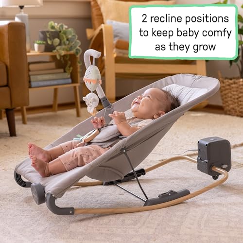 Ingenuity Keep Inmotion Automatic Baby Rocking Seat (Soulful Skies) - Kidsy