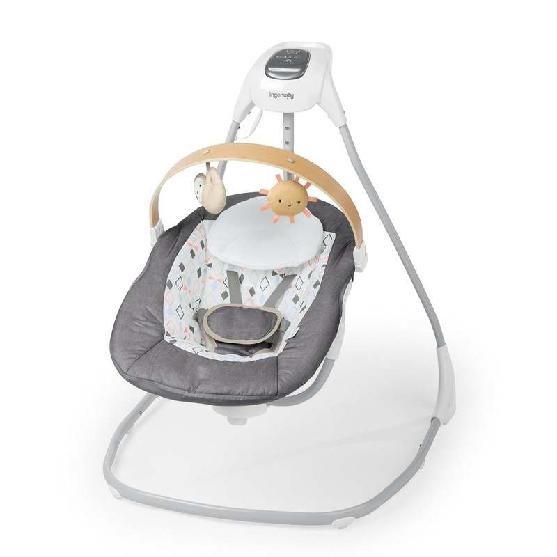 Ingenuity SimpleComfort Compact Soothing Swing (Parker) - Kidsy