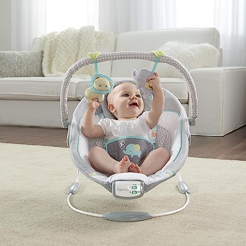 Ingenuity Soothing Baby Bouncer (Morrison) - Kidsy