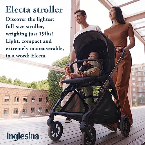 Inglesina Electa Stroller (Upper Black) - Kidsy