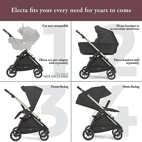 Inglesina Electa Stroller (Upper Black) - Kidsy