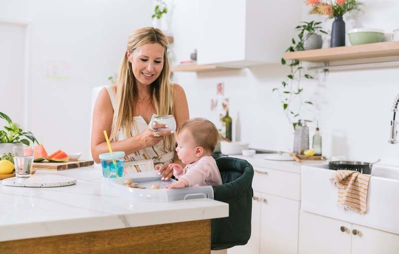 Inglesina Fast Table Chair (Black) - Kidsy