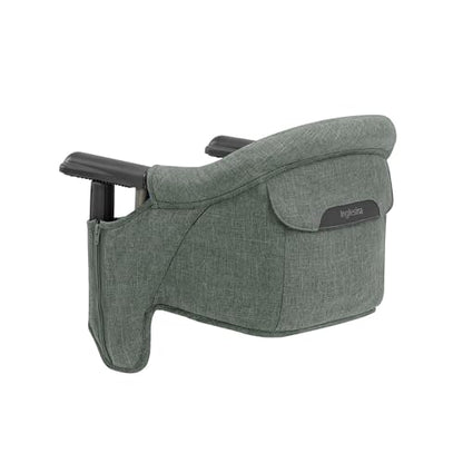 Inglesina Fast Table Chair Portable Baby High Chair (Pine Green Melange) - Kidsy