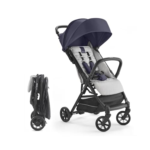 Inglesina Quid Baby Stroller - Large Canopy (College Navy) - Kidsy