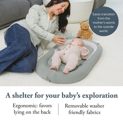 Inglesina Welcome Pod Baby Lounger (Balance Green) - Kidsy