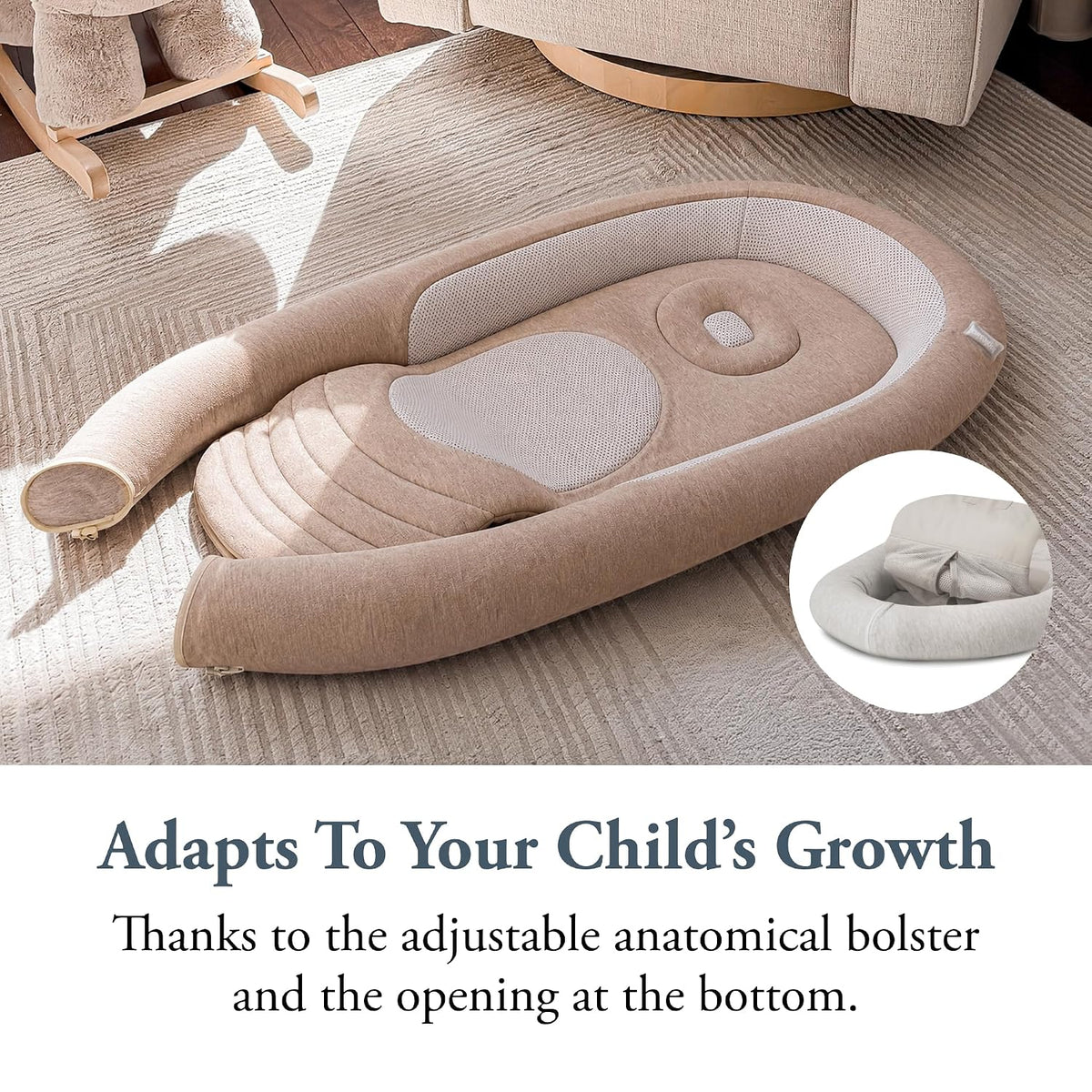 Inglesina Welcome Pod Baby Lounger (Delicate Pink) - Kidsy