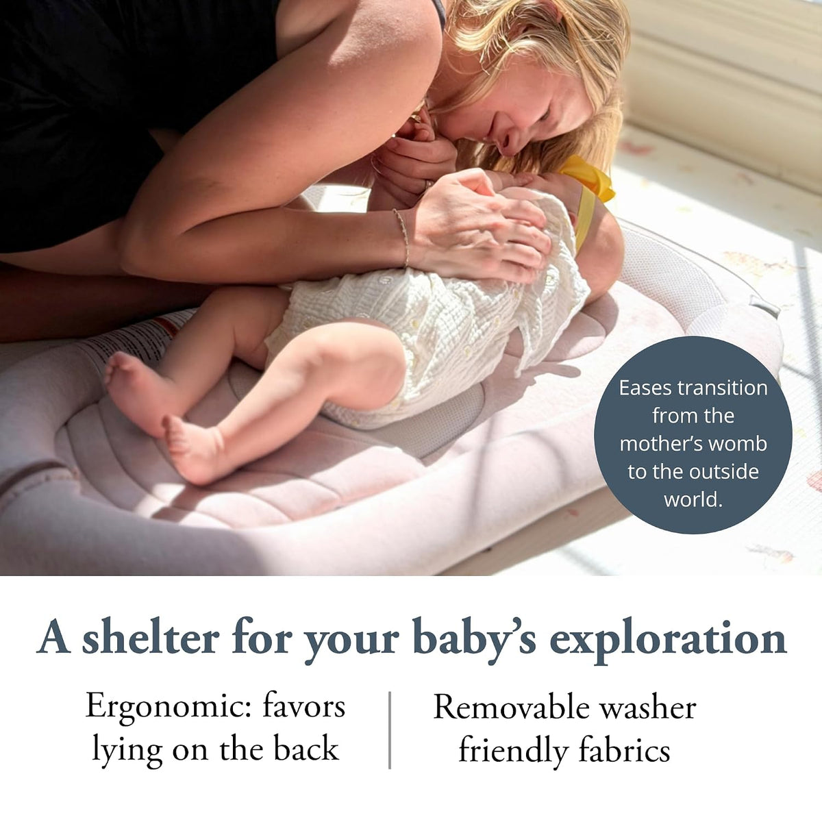 Inglesina Welcome Pod Baby Lounger (Delicate Pink) - Kidsy