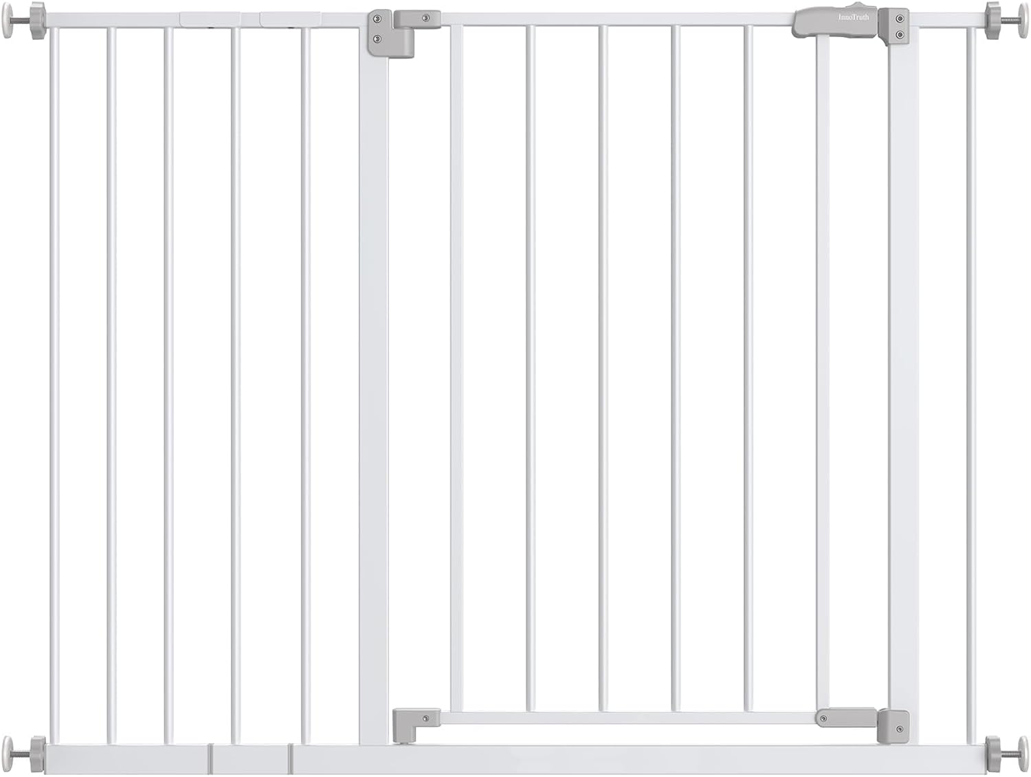 InnoTruth Gate for Stairs (White | 29 - 39.6" W x 36" H) - Kidsy