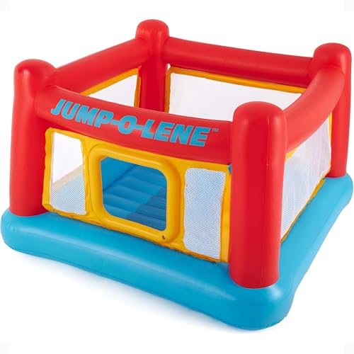 Intex Inflatable Jump - O - Lene Bounce House (Multicolor) - Kidsy