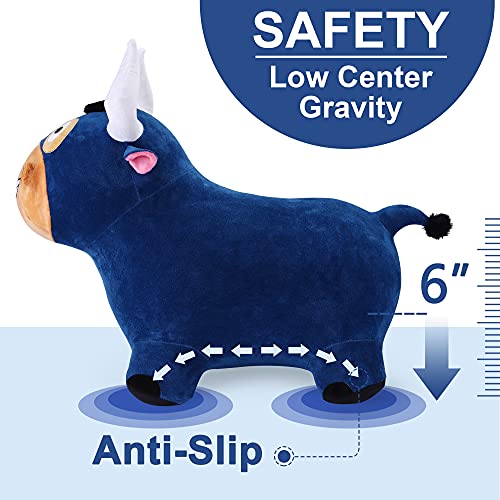 IPlay, ILearn Bouncy Pals Hopping Animal (Bouncy Bull) - Kidsy