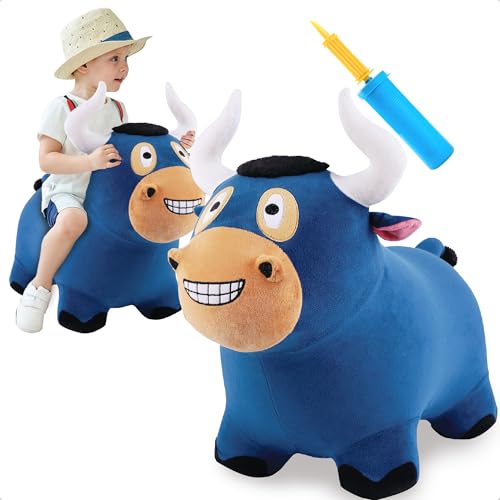 IPlay, ILearn Bouncy Pals Hopping Animal (Bouncy Bull) - Kidsy