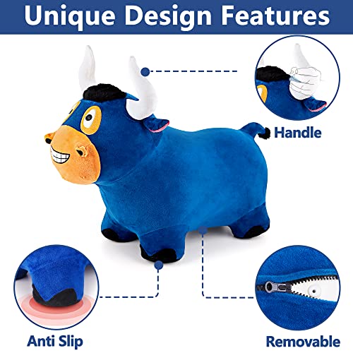 IPlay, ILearn Bouncy Pals Hopping Animal (Bouncy Bull) - Kidsy