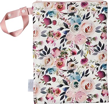 Itzy Ritzy Sealed Wet Bag with Handle Designed for Travel, Swimsuits, Cloth Diapers, Gym Clothes & Toiletries - Kidsy