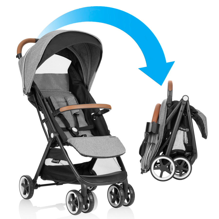 New Otto Self-Folding Lightweight Travel Stroller