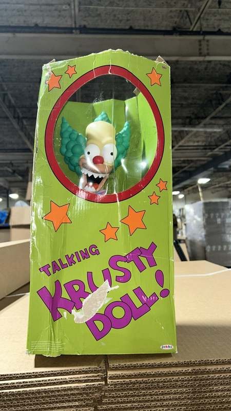 JAKKS Pacific The Simpsons 16" Talking Krusty Doll Plush - Kidsy