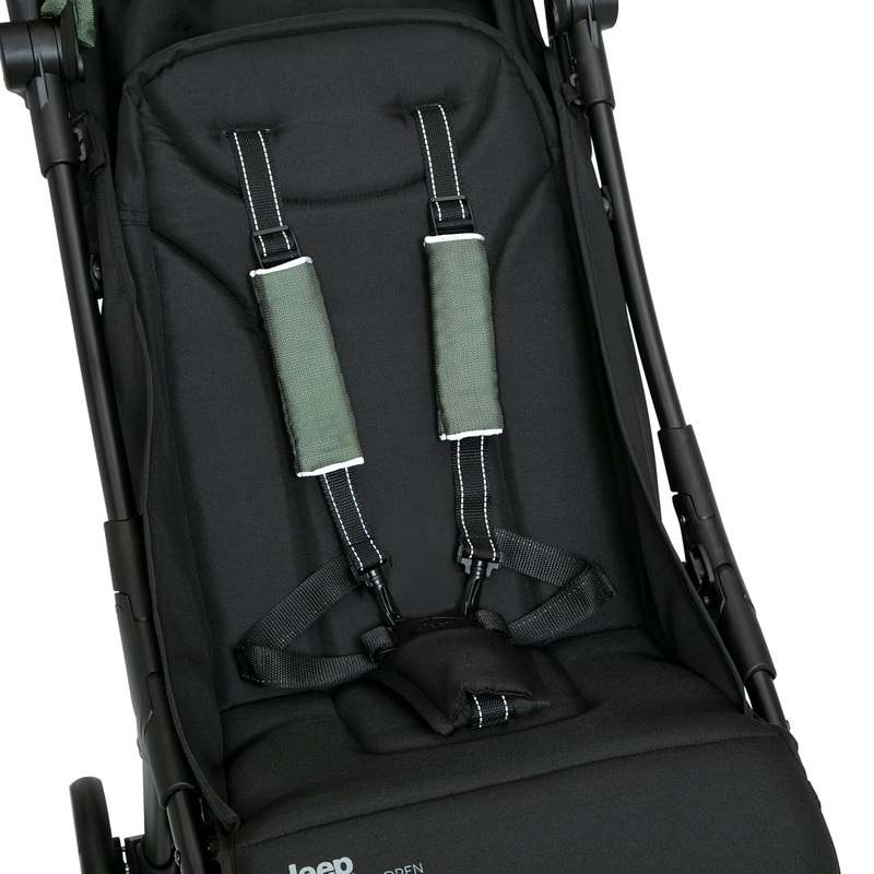 Jeep Altitude Compact Travel Stroller by Delta Children (Olive Green) - Kidsy