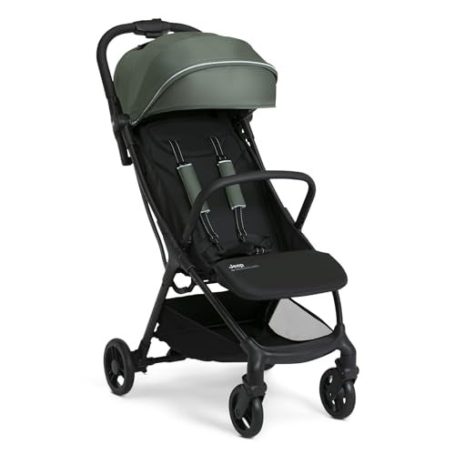 Jeep Altitude Compact Travel Stroller by Delta Children (Olive Green) - Kidsy