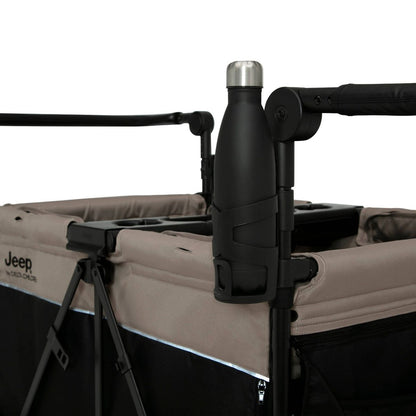 Jeep Gladiator 4-Seater Stroller Wagon by Delta Children (Black/Tan) - Kidsy