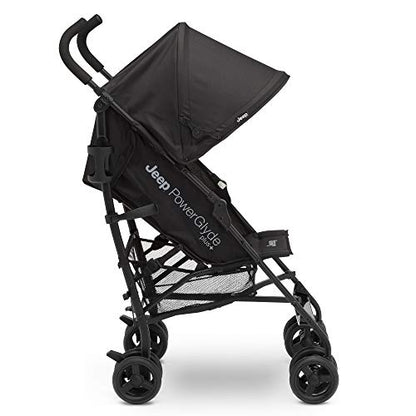 Jeep PowerGlyde Plus Lightweight Travel Stroller (Black) - Kidsy